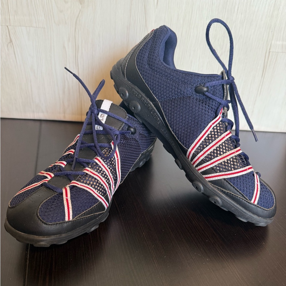 Polo Ralph Lauren Polo Sport Lightweight Mesh Outdoor Sneakers Womens 9.5 Hiking